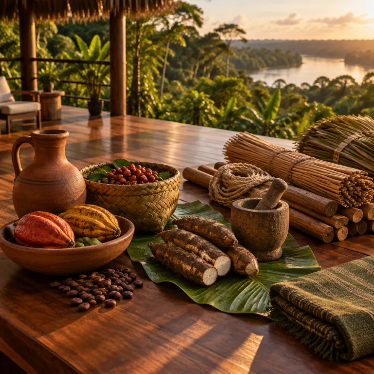 Refined rainforest stays in the Colombian Amazon rainforest