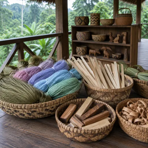 The Amazon's Master Weavers and Carvers: How Lodge Boutiques Are Rebuilding a Craft Economy