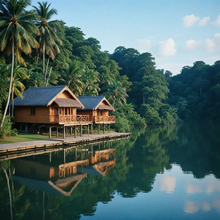Amazon rainforest overwater bungalows: luxury floating stays and jungle lodges in Brazil