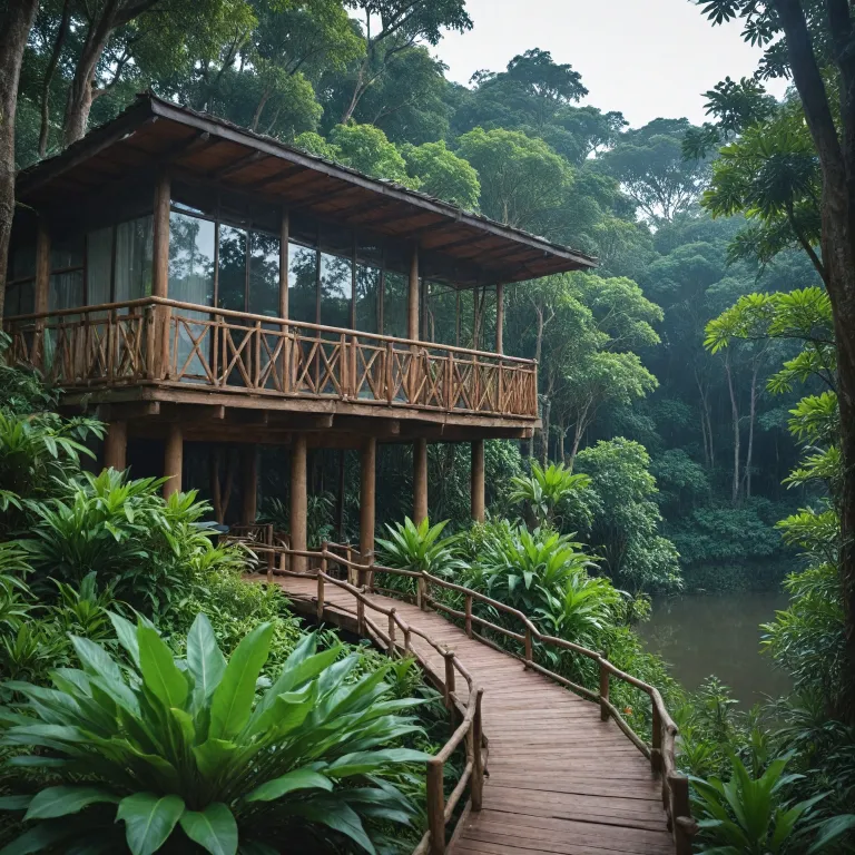 Amazon rainforest sustainable luxury hotels: immersive eco retreats for discerning travelers