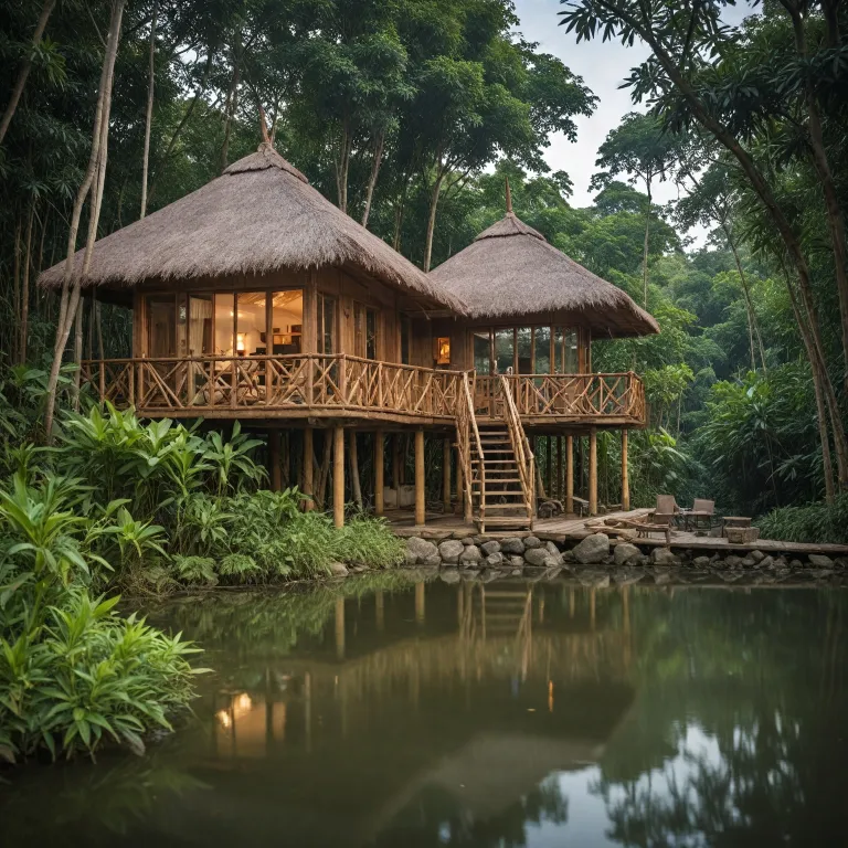 Eco-luxury concepts for premium hotel booking in the Amazon Rainforest
